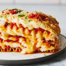 Basic + Awesome Vegetarian Lasagna Recipe Page