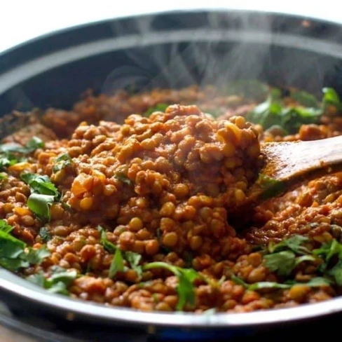 Crockpot Red Curry Lentils Image