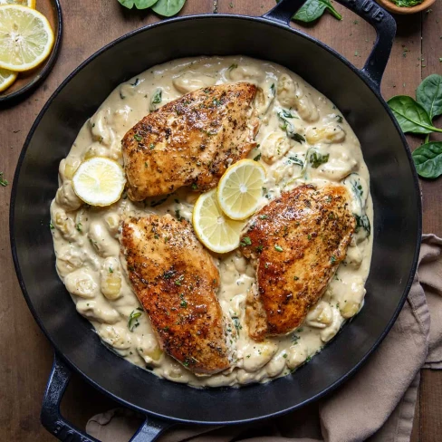 Lemon Gnocchi With Chicken Image