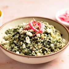 Greek Spinach Rice (Spanakorizo) Recipe Page