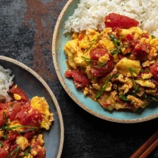 Chinese Scrambled Eggs With Tomato Recipe Recipe Page