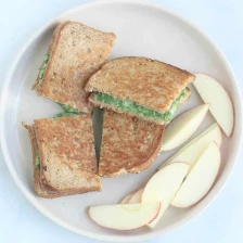 Easy Spinach Grilled Cheese Recipe Page