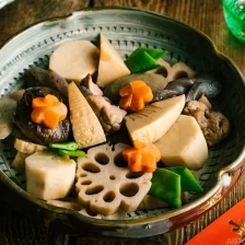 Chikuzenni / Nishime (Simmered Chicken and Vegetables) Recipe Page