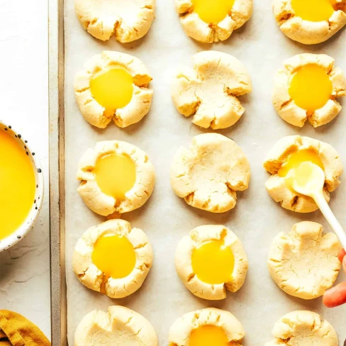 Lemon Thumbprint Cookies Image