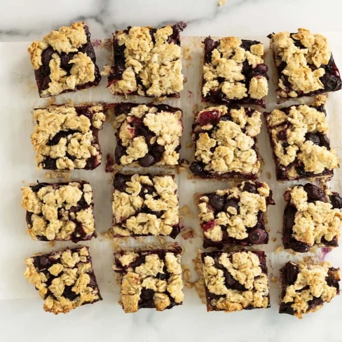 Blueberry Oatmeal Bars Image