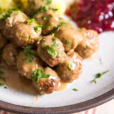 Swedish Meatballs With Rich Gravy Recipe Page