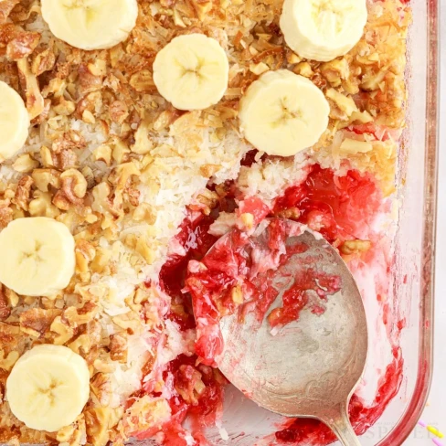 Banana Split Dump Cake Image