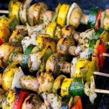 Grilled Moroccan Vegetable Skewers Recipe Page