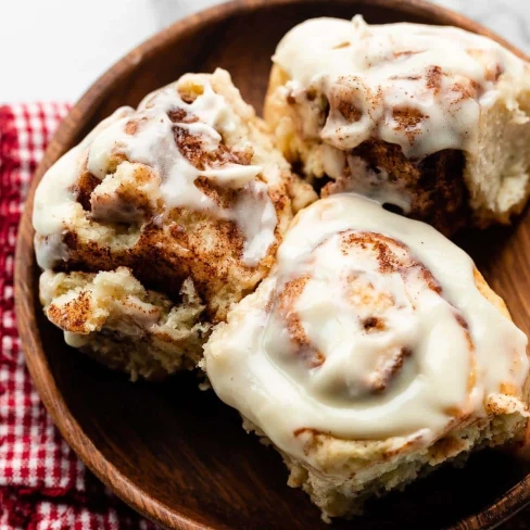 Quick No Yeast Cinnamon Rolls Image