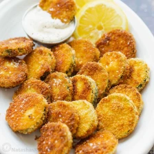 Fried Zucchini Crisps with the Best Dipping Sauce Recipe Page