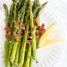 Bacon Roasted Asparagus Recipe Page