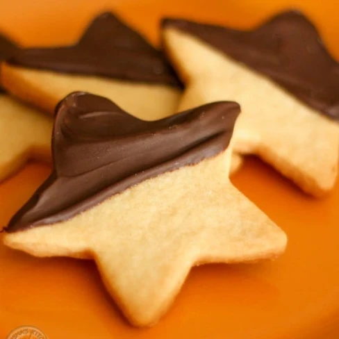 Chocolate Shortbread Cookies Image