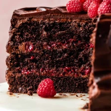 Chocolate Raspberry Cake Recipe Page