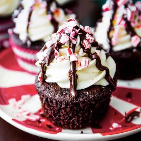 Peppermint Mocha Cupcakes Image