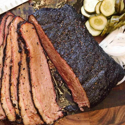 Sous Vide Smoked Brisket Recipe Image