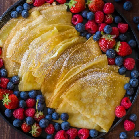 Easy Crepe Recipe Image