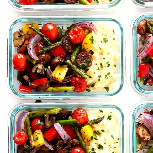 Italian Sausage and Veggie Bowls Image