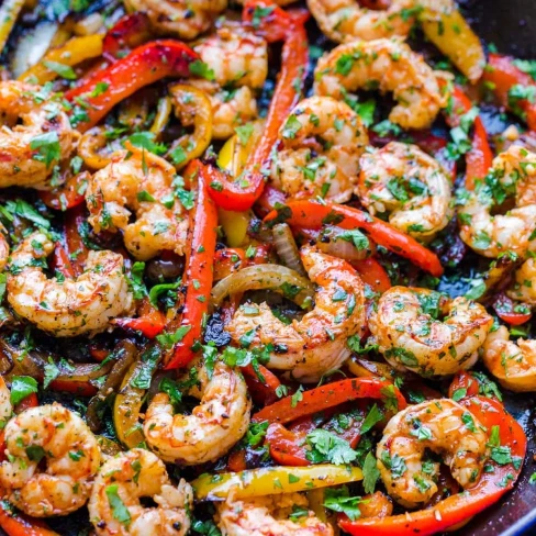 Shrimp Fajitas Recipe Image