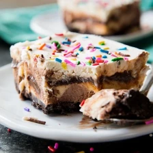 Easy 5 Layer Ice Cream Cake Recipe Page