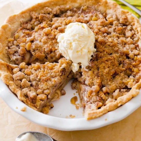 Apple Crumble Pie Image