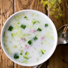 Okroshka Recipe: Russian Summer Soup Recipe Page