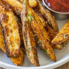 Crispy Baked Potato Wedges Recipe Recipe Page