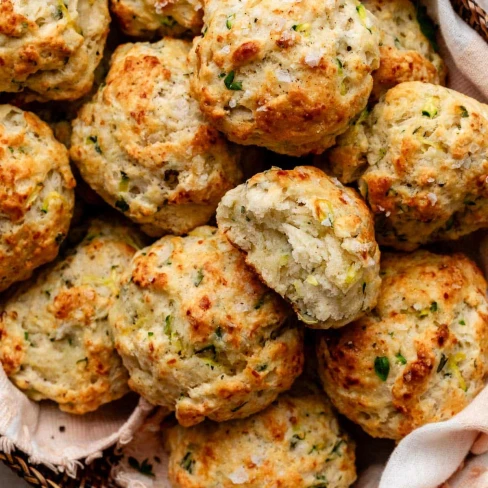 Zucchini Biscuits (Parmesan Herb) Image