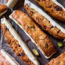 White Chocolate Cranberry Pistachio Biscotti Recipe Page