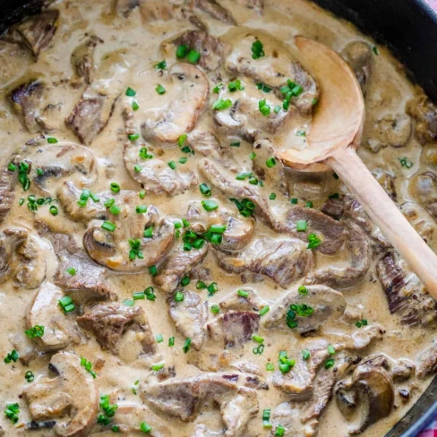 Beef Stroganoff Recipe Image