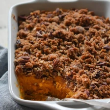 Sweet Potato Casserole Recipe Page