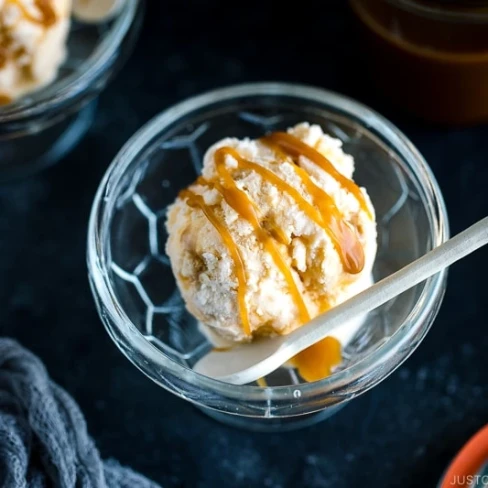 Soy Sauce Caramel Ice Cream Image