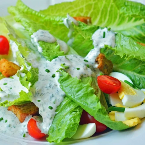 Homemade Buttermilk Ranch Dressing Image