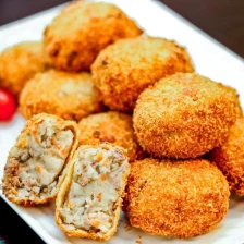 Korokke (Potato &amp; Meat Croquette) Recipe Page