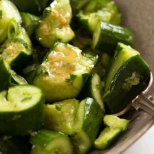 Smashed Cucumber Salad Recipe Page