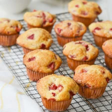 Strawberry Muffins Recipe Page