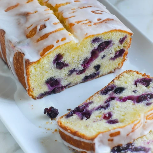 Lemon Blueberry Pound Cake Image