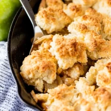 Skillet Apple Cobbler Recipe Page