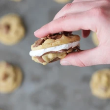 Nutella Cream Chocolate Chip Sandwich Cookies Recipe Page