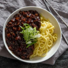 Jjajangmyeon (Korean Black Bean Noodles) Recipe Recipe Page