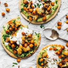 Roasted Veggie Pitas With Avocado Dip Recipe Page