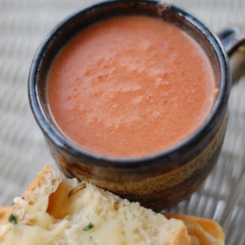 Creamy Tomato-Balsamic Soup Image