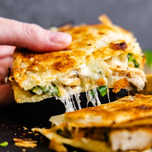 Cilantro-Lime Chicken Quesadillas Image