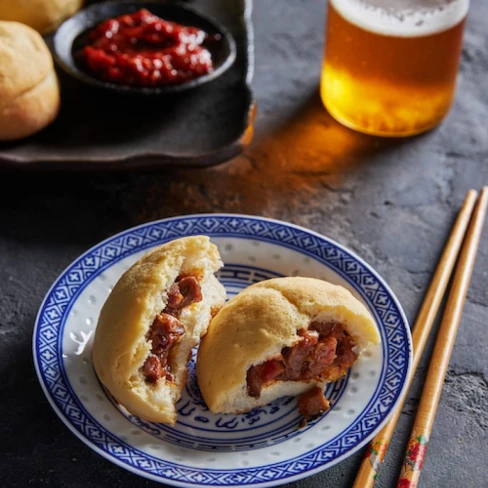 Baked BBQ Pork Buns Image