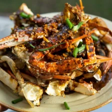 Singapore-style Grilled Black Pepper Crab Recipe Page