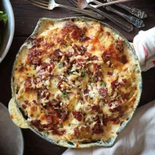 Gruyere Scalloped Potatoes with Bacon Recipe Page