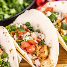 Easy Weeknight Chicken Tacos Recipe Page