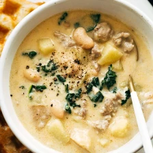 Sausage, Kale, and White Bean Soup Recipe Page