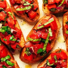 Bruschetta Recipe Page