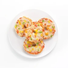 Mini Bagel Pizzas with Pepper “Sprinkles” Recipe Page