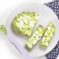 Avocado Toast with Hard Boiled Egg Recipe Page